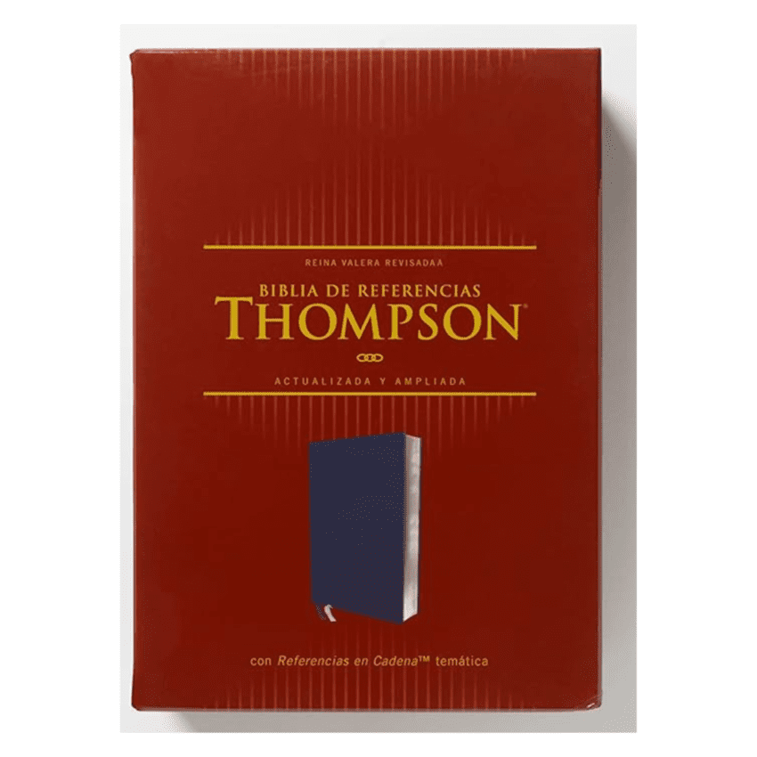 Biblia De Referencia Thompson Rvr Azul Beraca Librer A